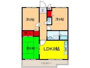 フレーバフラッツの物件間取画像